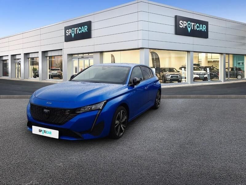 Blau Gebraucht 2022 Peugeot 308 Allure Limousine | 20.490 € (Fairer Preis) - Bild 1/4