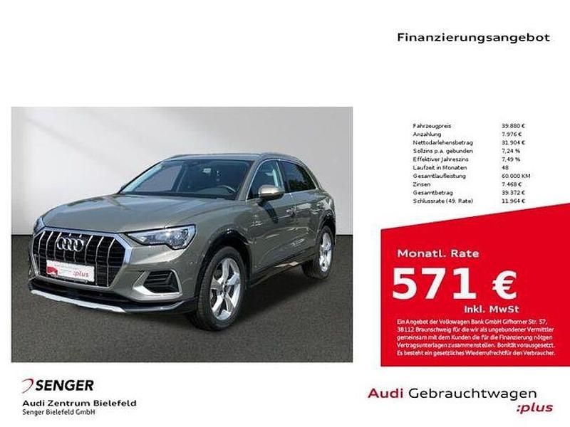Grau Gebraucht 2024 Audi Q3 Advanced Plus SUV | 39.880 € (Fairer Preis) - Bild 1/4