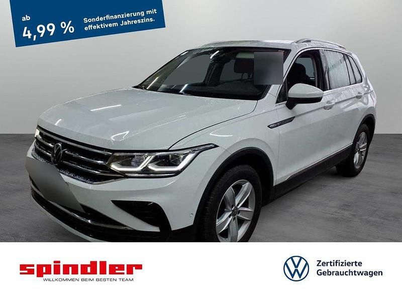 Pure white Gebraucht 2023 VW Tiguan IQ Drive SUV | 29.980 € (Fairer Preis) - Bild 1/3