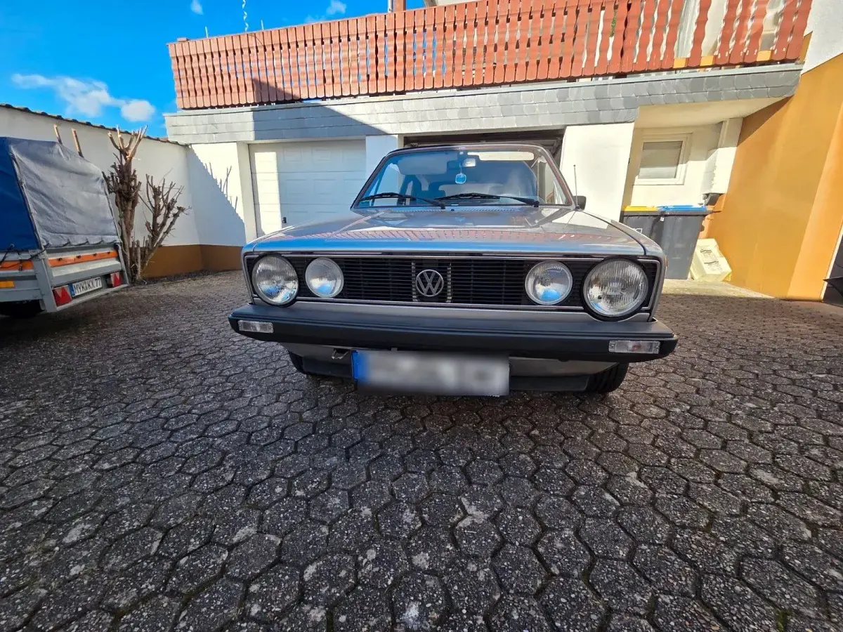 Gebraucht VW Golf Cabriolet 75 PS (55 kW) 1984 Silber Cabrio