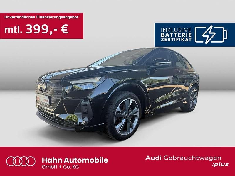 Mythosschwarz metallic Gebraucht 2022 Audi e-tron Sportback SUV | 28.880 € (Fairer Preis) - Bild 1/3