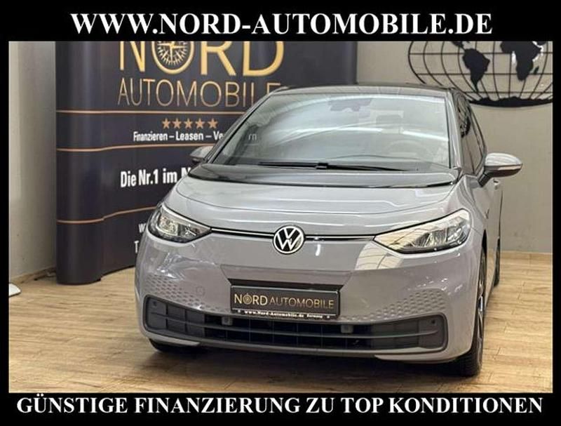 Grau Gebraucht 2021 VW ID.3 Pro Performance Kleinwagen | 16.970 € (Fairer Preis) - Bild 1/3