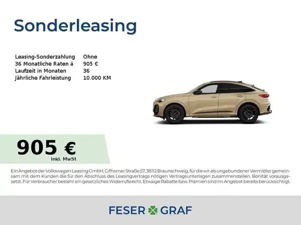 Sakhirgold metallic Neu 2025 Audi Q5 Ambiente SUV | 73.599 € - Bild 1/3