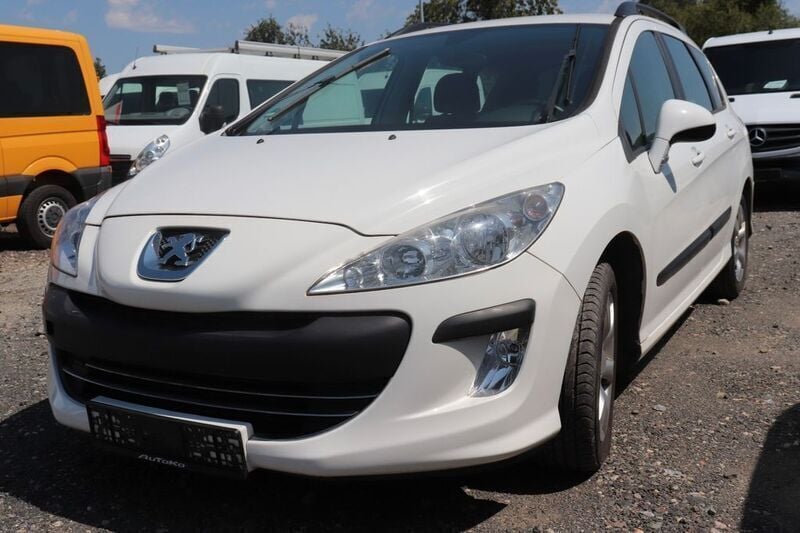 Weiß Gebraucht 2009 Peugeot 308 Kombi | 990 € (Superpreis) - Bild 1/4