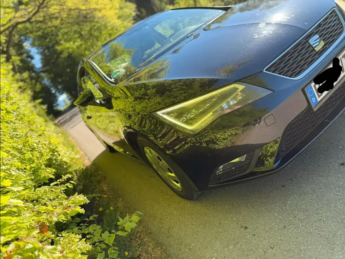 Usado Seat Leon 122 HP (89 kW) 2013 Preto Citadino