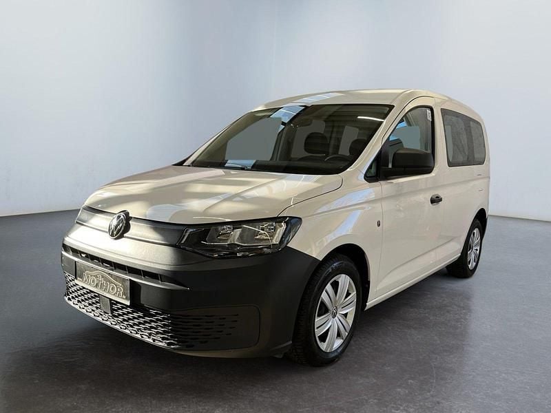 Gebraucht VW Caddy Basis 114 PS (83 kW) 2021 Candyweiß Van / Kleinbus