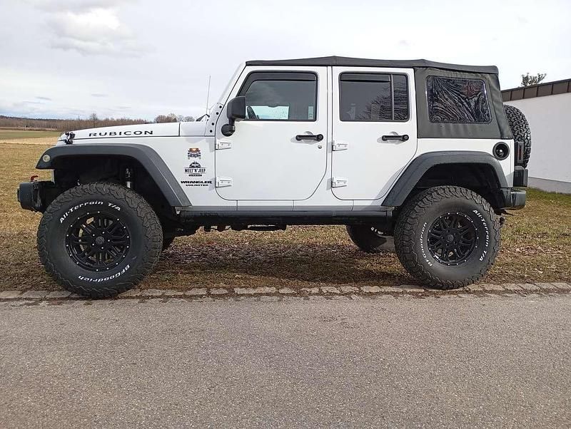 Gebraucht Jeep Wrangler Unlimited Rubicon 200 PS (147 kW) 2017 Weiß SUV