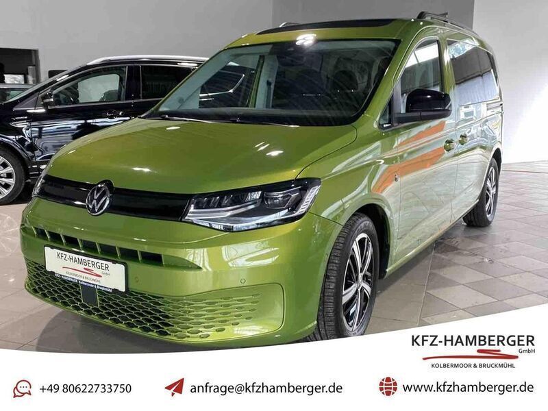 Grün Gebraucht 2022 VW Caddy Maxi California Van / Kleinbus | 32.390 € (Guter Preis) - Bild 1/4