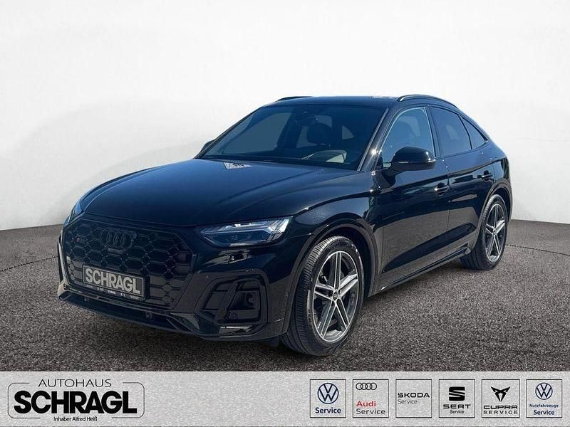 Mythosschwarz metallic Gebraucht 2022 Audi SQ5 Sportback Ambiente SUV | 53.845 € - Bild 1/4