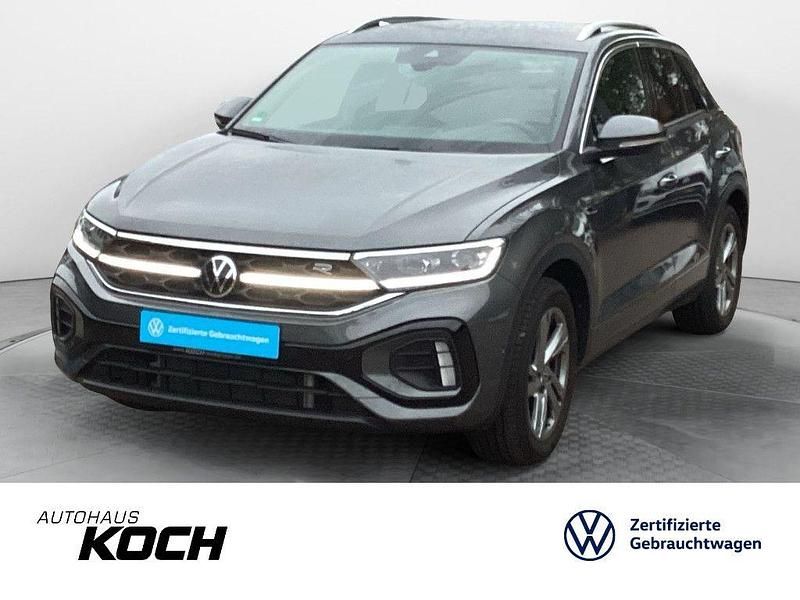 Indiumgrau metallic Gebraucht 2024 VW T-Roc R-line SUV | 35.930 € (Fairer Preis) - Bild 1/4