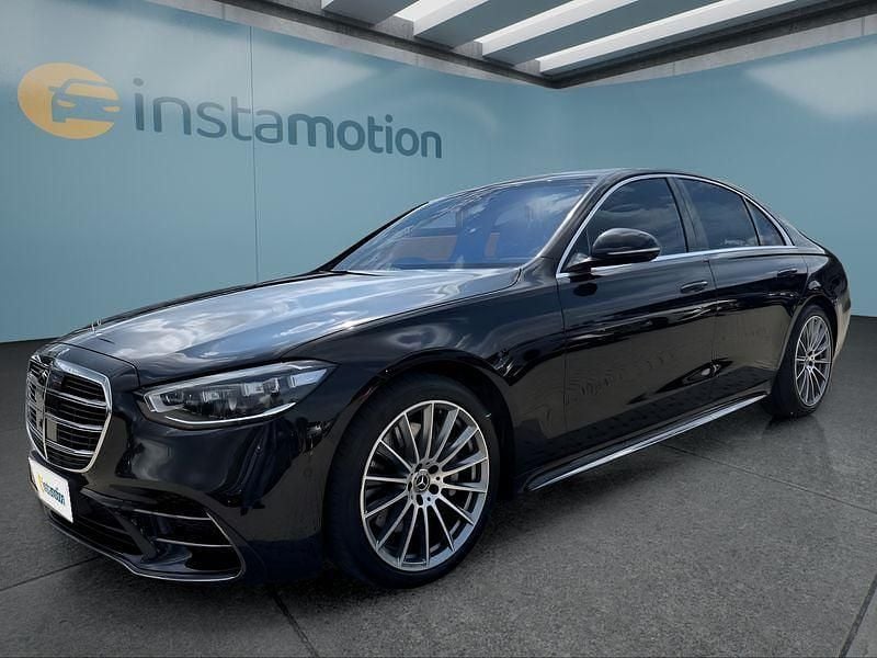 Schwarz Gebraucht 2022 Mercedes S400 Limousine | 91.299 € (Teuer) - Bild 1/4