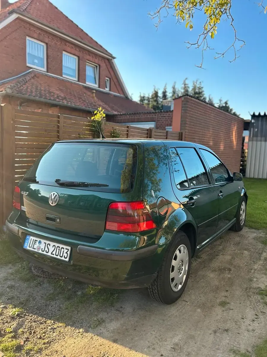 Gebraucht VW Golf IV 75 PS (55 kW) 1998 Grün Kleinwagen