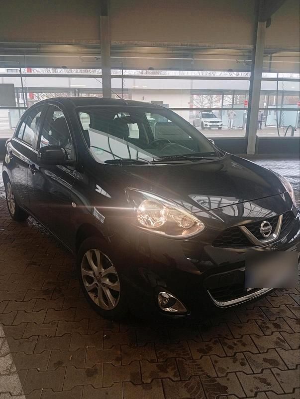 Schwarz Gebraucht 2015 Nissan Micra Kleinwagen | 6.500 € (Fairer Preis) - Bild 1/4