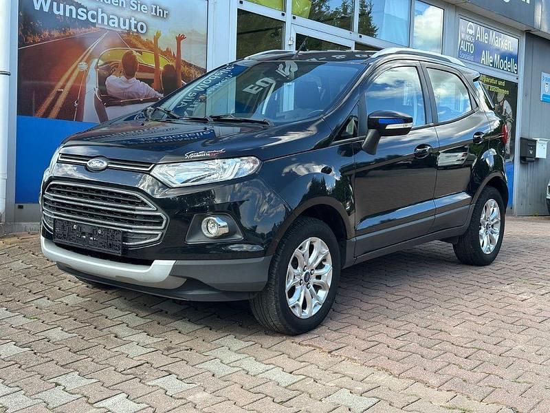 Pantherschwarz metallic Gebraucht 2015 Ford Ecosport Titanium SUV | 6.900 € (Fairer Preis) - Bild 1/4