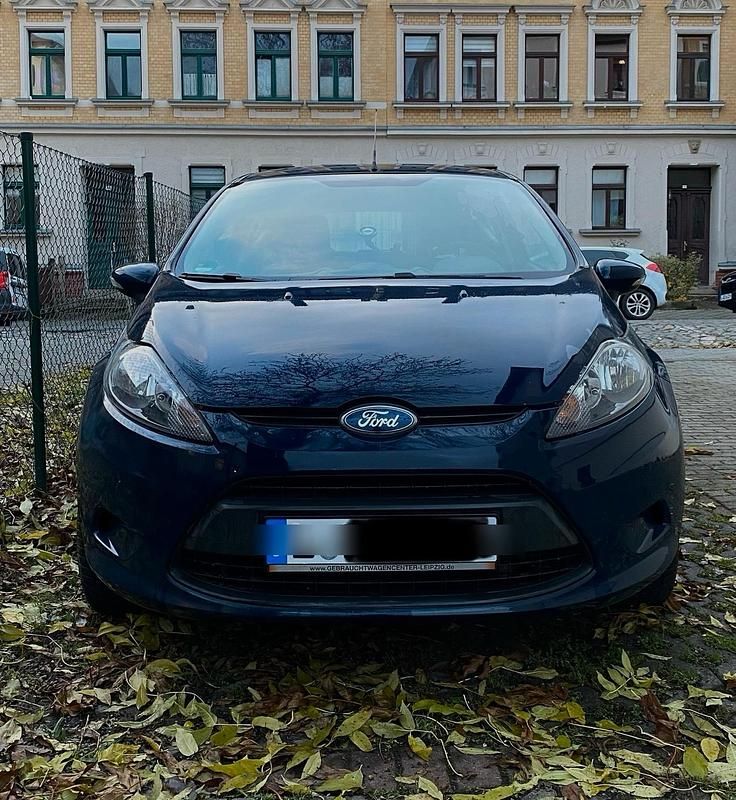 Gebraucht Ford Fiesta 82 PS (60 kW) 2009 Blau Kleinwagen