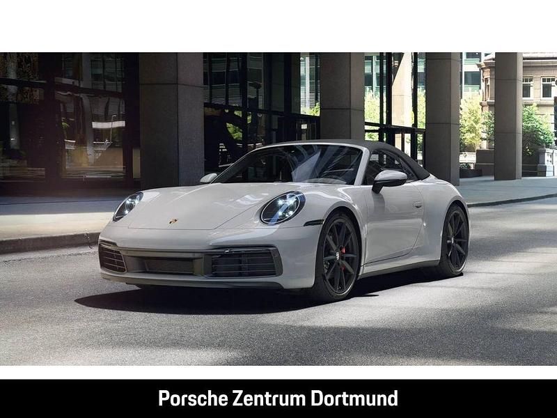 Weiss Gebraucht 2023 Porsche 911 Carrera 4S Cabriolet Cabrio | 155.900 € (Fairer Preis) - Bild 1/4