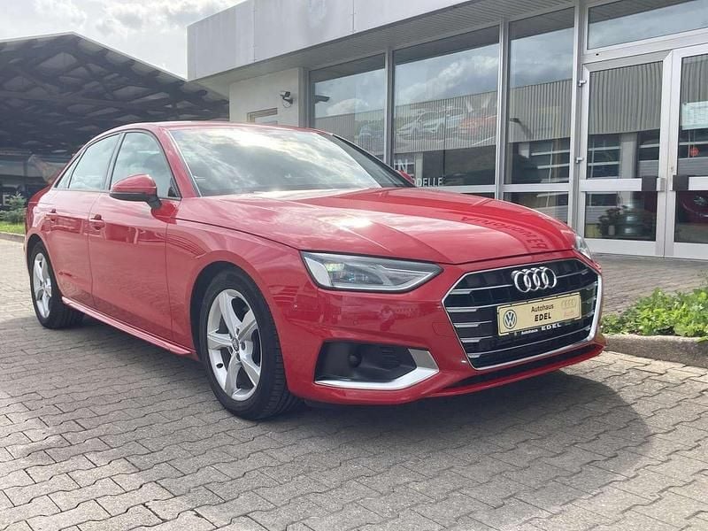 Tangorot metallic ly3u Gebraucht 2020 Audi A4 Advanced Limousine | 18.750 € (Guter Preis) - Bild 1/4