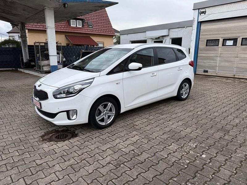 Gebraucht Kia Carens Edition 7 135 PS (99 kW) 2014 Weiß Van / Kleinbus