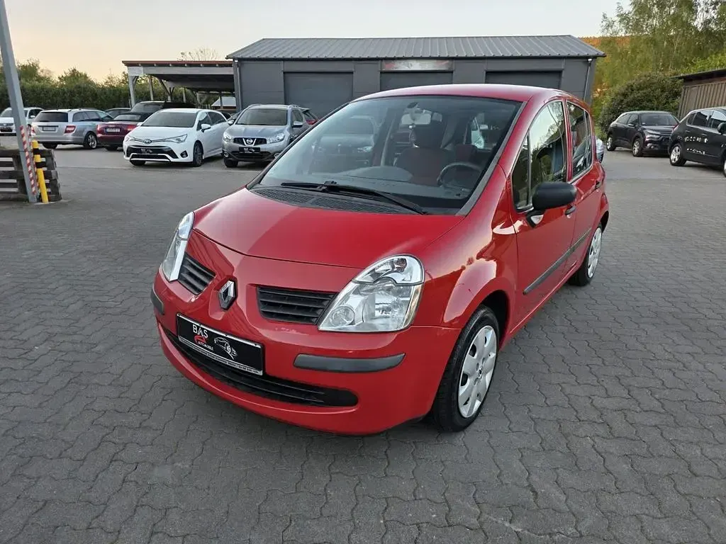 Usata Renault Modus 79 CV (58 kW) 2007 Rosso Monovolume