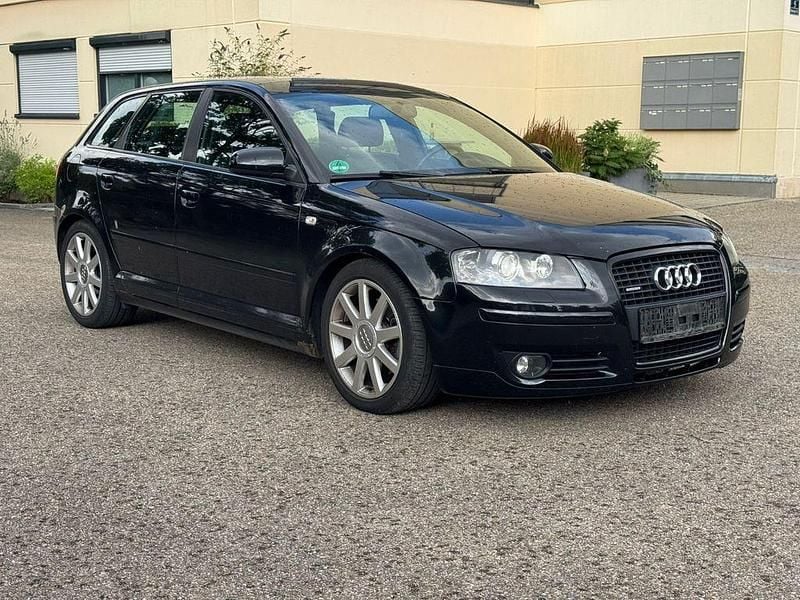 Schwarz Gebraucht 2006 Audi A3 Sportback Ambition Limousine | 3.999 € (Guter Preis) - Bild 1/4