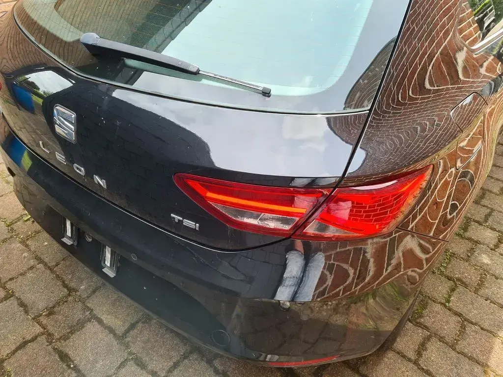 Gebraucht Seat Leon SC I-Tech 105 PS (77 kW) 2014 Schwarz Kleinwagen