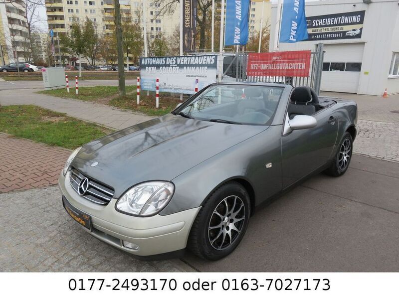 Grau Gebraucht 1998 Mercedes SLK200 Cabrio | 4.000 € (Fairer Preis) - Bild 1/4