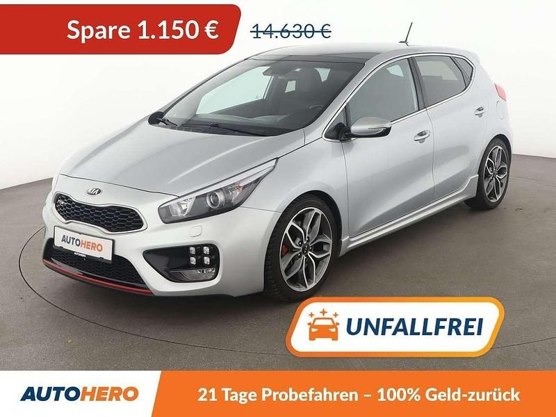Sparkling silver Gebraucht 2016 Kia Ceed GT-Track Kleinwagen | 13.480 € (Fairer Preis) - Bild 1/3