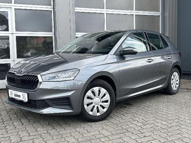 Grau Gebraucht 2023 Skoda Fabia Ambition Limousine | 16.990 € (Fairer Preis) - Bild 1/4