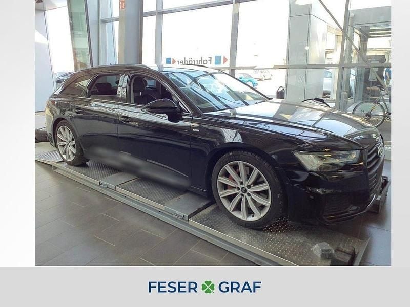 Schwarz Gebraucht 2021 Audi A6 S-Line Kombi | 29.999 € (Superpreis) - Bild 1/4