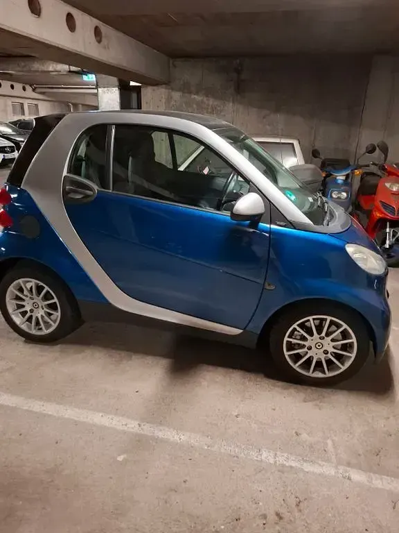 Gebraucht Smart ForTwo Coupé Pure 71 PS (52 kW) 2008 Blau Coupé