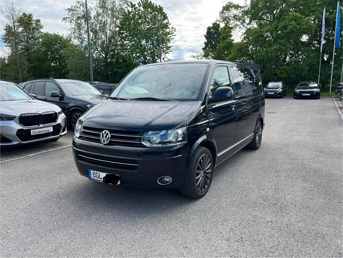 Gebraucht VW Multivan 180 PS (132 kW) 2011 Schwarz Van / Kleinbus