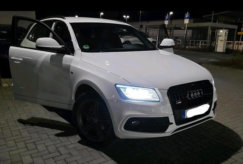 Weiß Gebraucht 2014 Audi Q5 S-Line SUV | 19.989 € - Bild 1/4