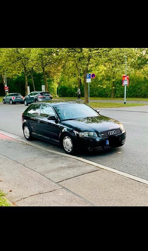 Schwarz Gebraucht 2003 Audi A3 Kleinwagen | 1.200 € (Fairer Preis) - Bild 1/4