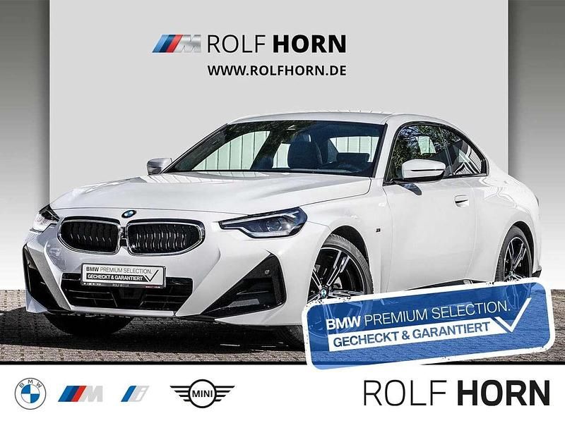 Alpinweiß uni Gebraucht 2023 BMW 220 M Sport Coupé | 38.380 € (Fairer Preis) - Bild 1/4
