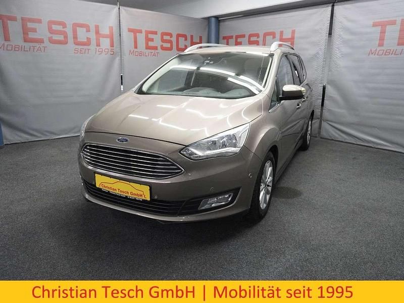 Silber Gebraucht 2019 Ford Grand C-Max Titanium Van / Kleinbus | 13.990 € (Fairer Preis) - Bild 1/3