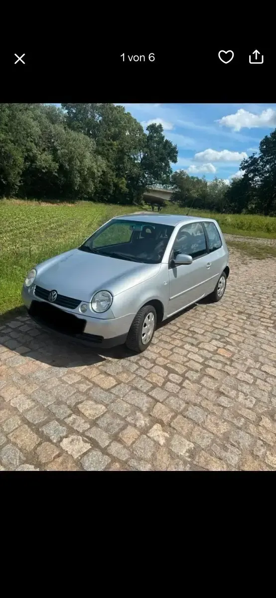 Gebraucht VW Lupo 50 PS (36 kW) 2005 Silber Kleinwagen