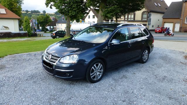 Gebraucht VW Golf V 105 PS (77 kW) 2008 Blau metallic Kombi