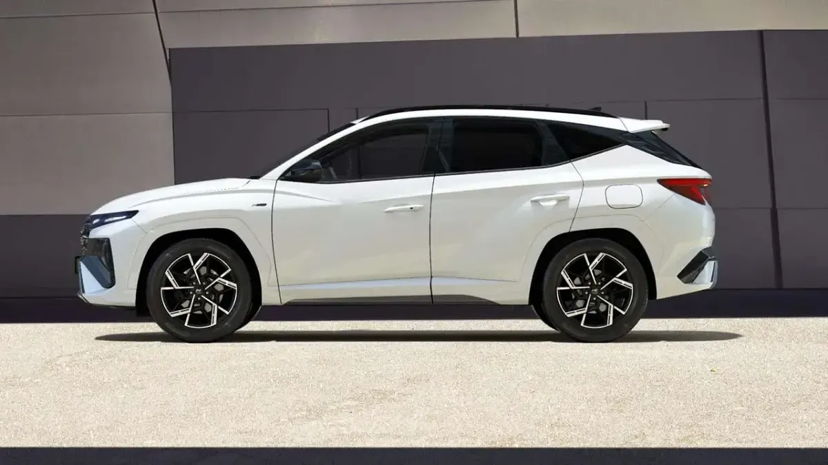 Neu Hyundai Tucson N Line 288 PS (211 kW) 2026 Serenity white mineraleffekt SUV