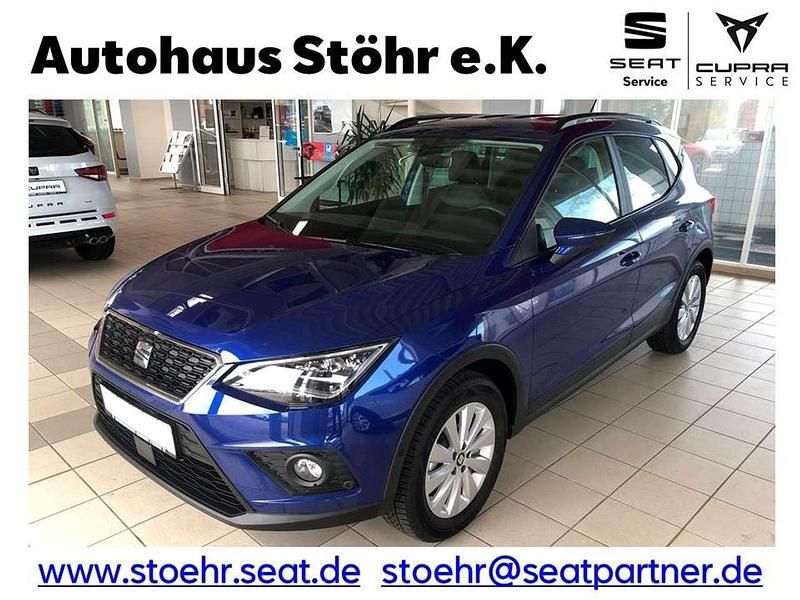 "mystery" blau Gebraucht 2020 Seat Arona Style SUV | 15.450 € (Teuer) - Bild 1/4