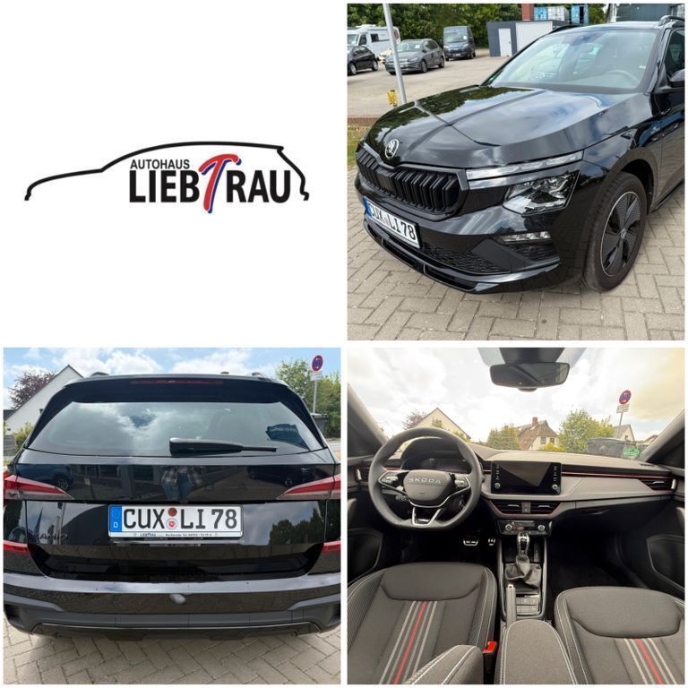 Schwarz Gebraucht 2025 Skoda Kamiq Monte Carlo SUV | 29.800 € (Teuer) - Bild 1/4
