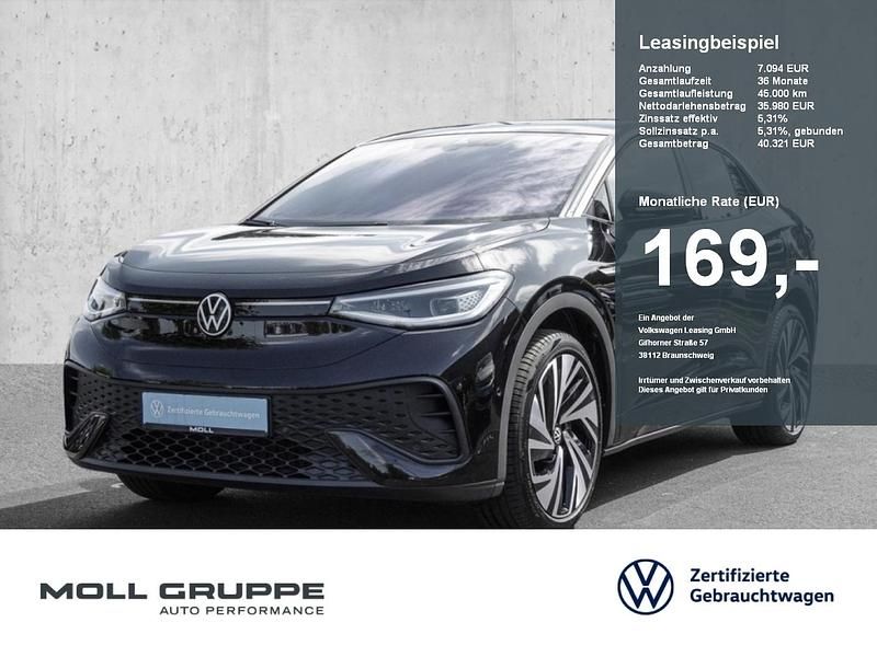 Grenadillschwarz (metallic) Gebraucht 2023 VW ID.5 Pro Performance SUV | 33.980 € (Superpreis) - Bild 1/4