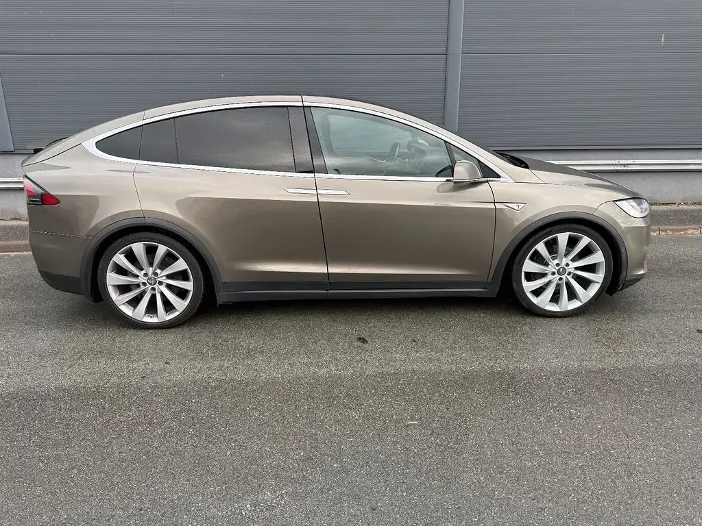Gebraucht Tesla Model X 306 kW (417 PS) 2016 Beige SUV