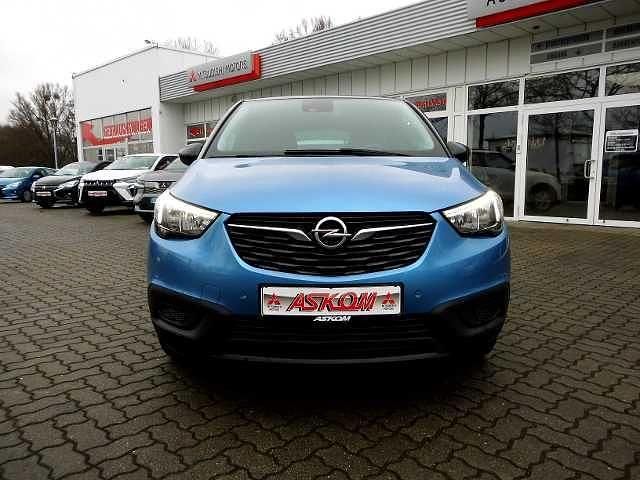 Gebraucht Opel Crossland Edition 82 PS (60 kW) 2017 Blau SUV