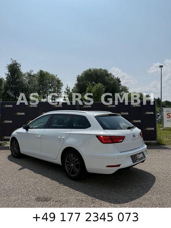 Gebraucht Seat Leon ST Style 110 PS (80 kW) 2018 Weiß Kombi