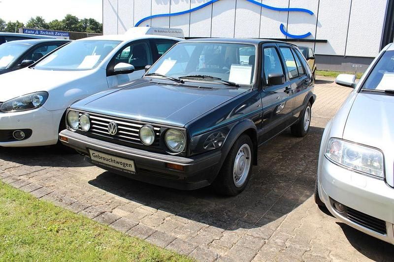 Blau Gebraucht 1990 VW Golf II Limousine | 7.950 € - Bild 1/4