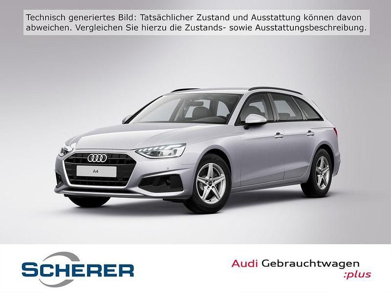 Florettsilber metallic (metallic) Gebraucht 2024 Audi A4 Basis Kombi | 32.890 € (Fairer Preis) - Bild 1/4