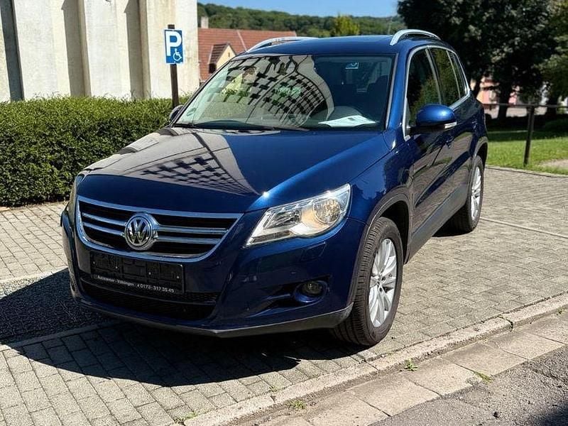 Blau Gebraucht 2008 VW Tiguan Sportline SUV | 5.400 € (Guter Preis) - Bild 1/4