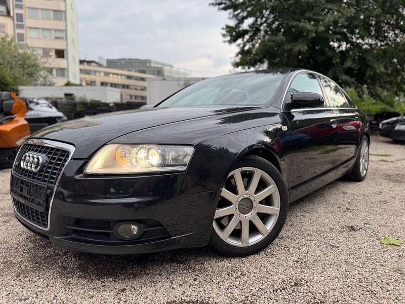Ebonyschwarz Gebraucht 2004 Audi A6 S-Line Limousine | 3.950 € (Guter Preis) - Bild 1/4