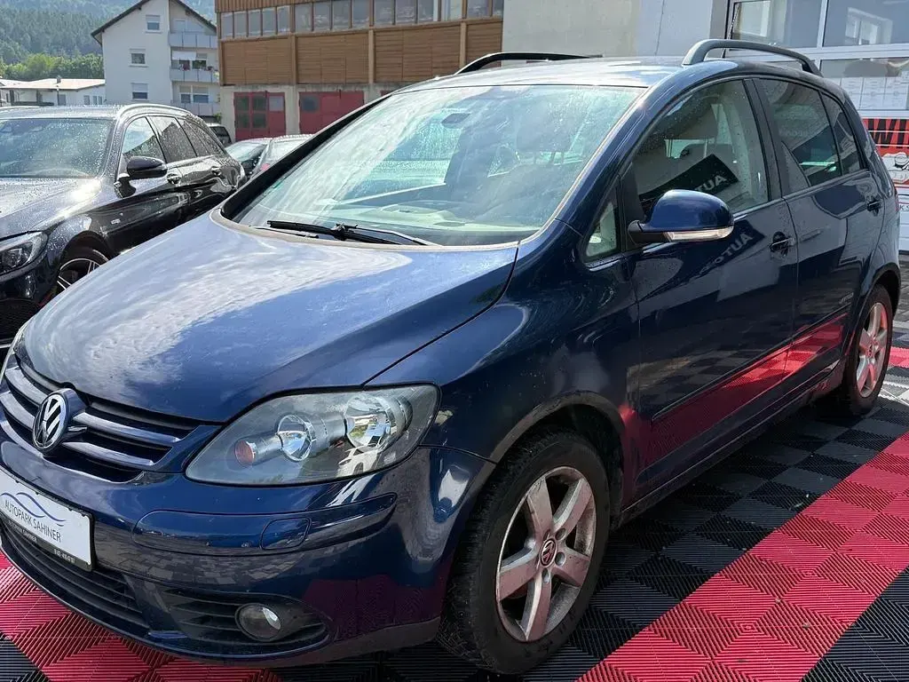 Gebraucht VW Golf Plus United 80 PS (58 kW) 2008 Blau Van / Kleinbus