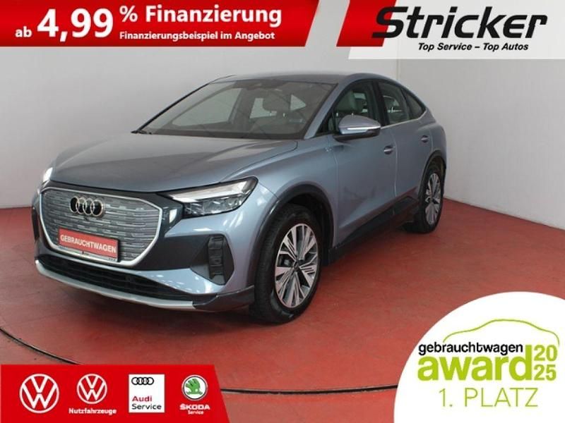 Gebraucht Audi e-tron Sportback 150 kW (204 PS) 2022 Geysirblau metallic (metallic) SUV